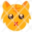 mute-cat-animal-wildlife-emoji-face-icon