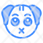 mute-dog-animal-wildlife-emoji-face-icon