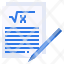 nerd-flaticon-math-formula-education-document-pencil-icon