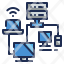 network-computers-connection-database-technology-icon