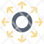 network-data-circle-arrow-icon
