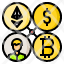 network-ethereum-money-bitcoin-user-icon