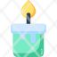 new-year-candle-icon