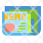 newspaper-news-read-education-school-library-journal-icon