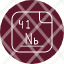 niobiumperiodic-table-chemistry-atom-atomic-chromium-element-icon