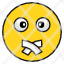 no-face-emoji-talk-icon