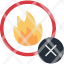 no-fire-prohibition-forbidden-flame-icon