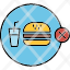 no-junk-food-fast-burger-icon