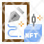 non-fungible-token-digital-asset-nft-unique-artwork-blockchain-icon