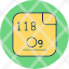 oganesson-periodic-table-atom-atomic-chemistry-element-mendeleev-icon
