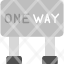 one-way-road-path-travel-icon