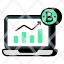 online-bitcoin-analytics-online-cryptocurrency-bitcoin-statistics-digital-currency-digital-money-icon