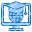 online-learning-degree-computer-graduate-education-icon