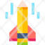 online-learning-pencil-rocket-launch-network-icon