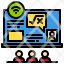online-learning-user-dashboard-wifi-internet-icon