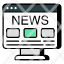 online-news-digital-news-e-news-news-website-live-news-icon