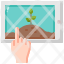 online-plantonline-garden-nature-leaf-ecology-green-icon
