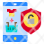 online-smartphone-shopping-protect-icon