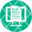 online-tax-paidelement-human-income-investment-paid-paper-icon-icon