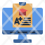 onlinelearning-report-graph-chart-statistics-education-analytics-icon