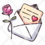 open-love-mail-and-rose-flower-romantic-valentine-icon