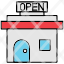 open-post-office-shop-market-icon
