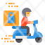 padlock-delivery-hand-logistic-box-icon