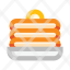 pancakes-syrup-butter-sweet-dessert-plate-breakfast-icon