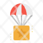 parachute-boxes-package-delivery-storage-icon