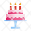 party-cake-cake-birthday-cake-candles-food-icon