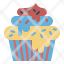 party-cupcake-dessert-cake-muffin-food-bakery-icon