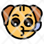 party-dog-animal-wildlife-emoji-face-icon