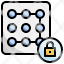 password-filloutline-lock-pattern-passkey-security-icon