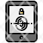 password-filloutline-tablet-fingerprint-scan-security-unlock-icon