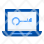 password-key-enter-unlock-notebook-allow-network-icon