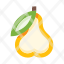 pear-fruit-food-fresh-organic-eco-leaf-icon