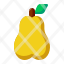 pear-fruits-vegetables-food-vegetarian-icon
