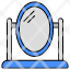 pedestal-mirror-looking-glass-reflector-folding-mirror-hand-mirror-icon
