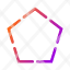 pentagon-dashes-outline-icon
