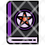 pentagram-book-icon-halloween-icon