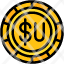 peso-uruguay-currency-coin-money-cash-icon