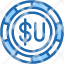peso-uruguay-currency-coin-money-cash-icon