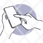 phone-finger-use-using-tap-pressing-gesture-pictogram-icon