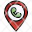 phone-placeholder-navigation-pin-call-icon