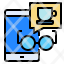 phone-smartphone-coffee-glasses-restaurant-break-time-icon
