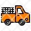 pickup-vehicle-car-transportation-farm-icon