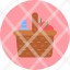 picnic-basket-camping-food-icon