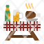 picnic-oktoberfest-table-sausage-beer-icon
