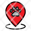 pin-gps-paw-pet-animal-map-icon