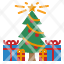 pine-christmas-tree-park-giftbox-icon
